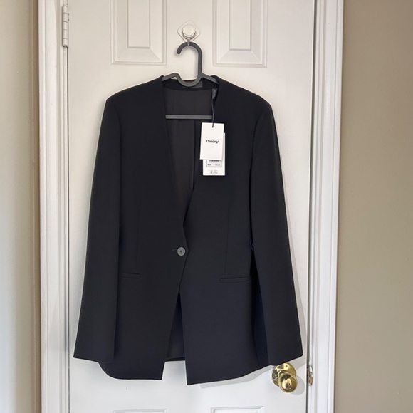 Theory Jacket in Crepe - Picture 4 of 7